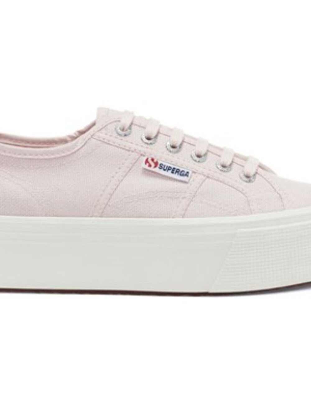 Superga - Unisex 2790 Platform Shoes, size 7.5 US womens, color pink.